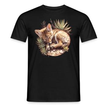 Coyotes Coyote - T-shirt homme - noir - Devant - AI Model Male 178 light (178cm)