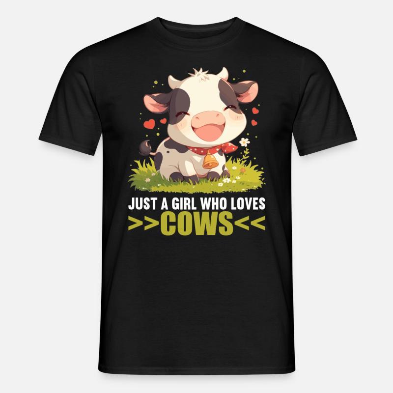 Vaches Vache - T-shirt homme - noir