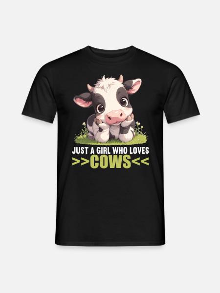 Cows Cow - Men's T-Shirt - black