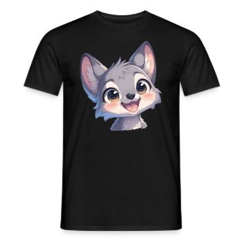 Coyotes Coyote - T-shirt homme - noir - Devant - AI Model Male 178 light (178cm)