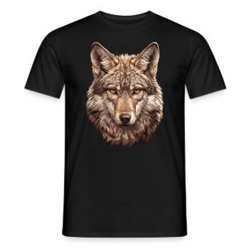 Coyotes Coyote - T-shirt homme - noir - Devant - AI Model Male 178 light (178cm)
