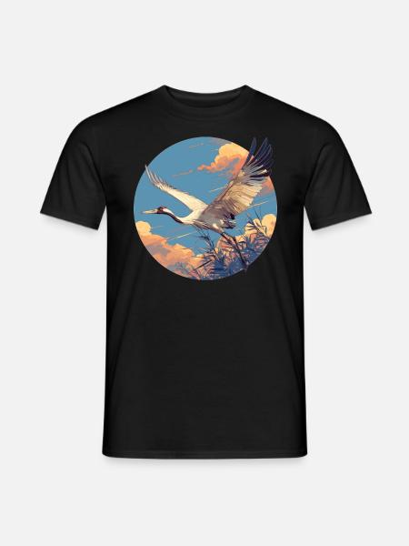 Cranes Crane - Men's T-Shirt - black