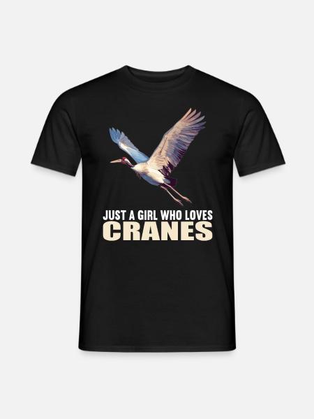 Cranes Crane - Men's T-Shirt - black