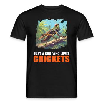 Grillen Grille - Männer T-Shirt - Schwarz - Vorne - AI Model Male 178 light (178cm)