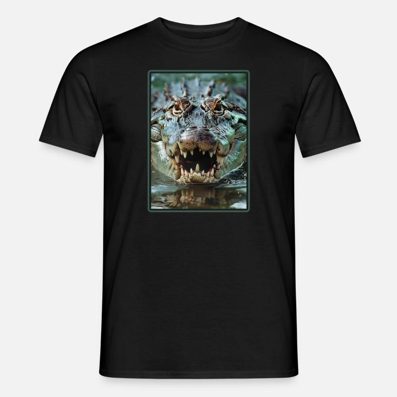 Crocodiles Crocodile - Men’s T-shirt - black