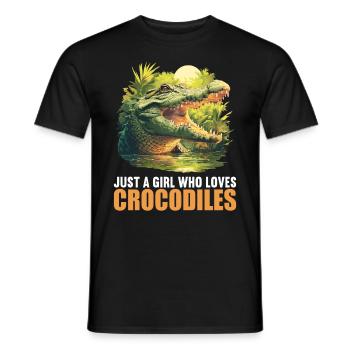 Crocodiles Crocodile - T-shirt homme - noir - Devant - AI Model Male 178 light (178cm)