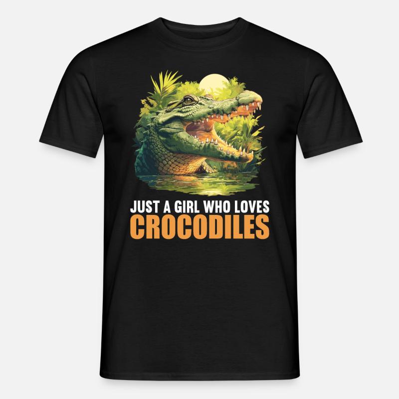 Crocodiles Crocodile - Men’s T-shirt - black