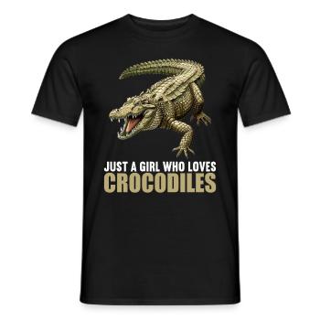 Crocodiles Crocodile - T-shirt homme - noir - Devant - AI Model Male 178 light (178cm)