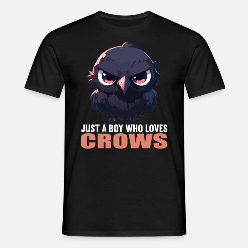 Crows Crow - Men's T-Shirt - black