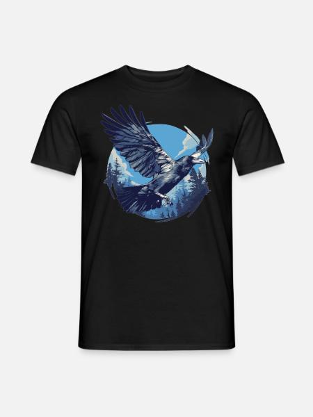 Crows Crow - Men's T-Shirt - black