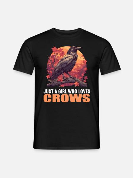 Crows Crow - Men's T-Shirt - black
