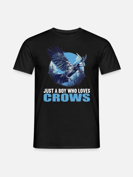 Crows Crow - Men's T-Shirt - black