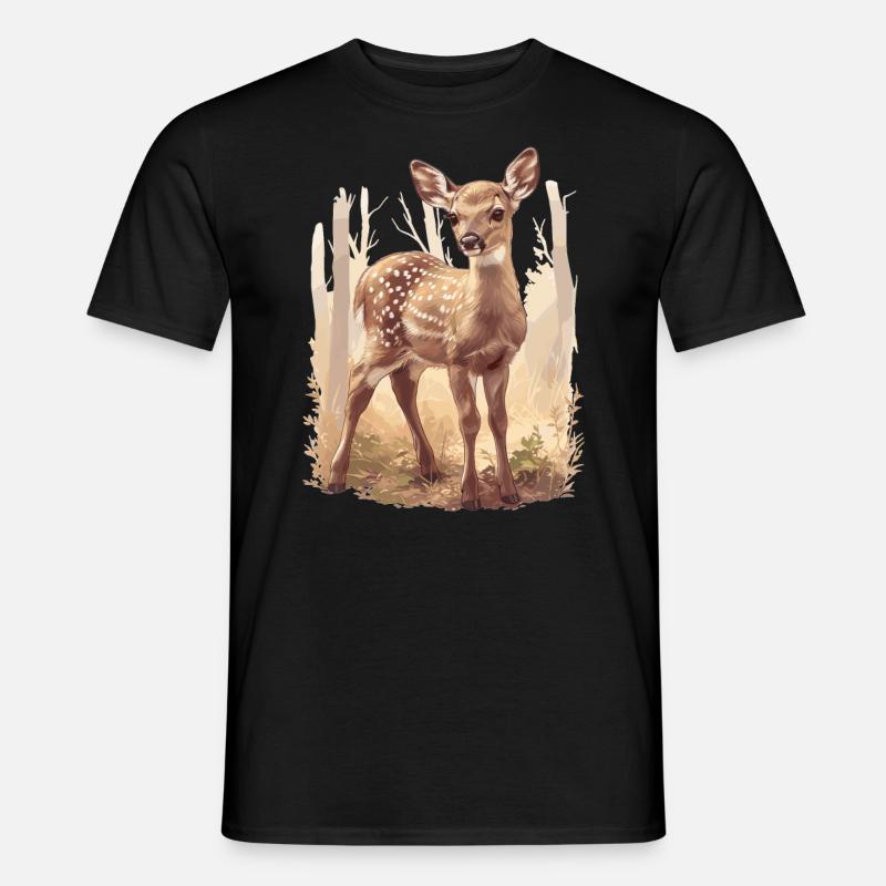Deer Deer - Men's T-Shirt - black