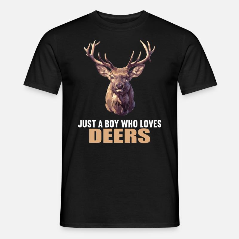 Deer Deer - Men's T-Shirt - black