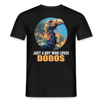 Dodos Dodo - Men's T-Shirt - black - Front - AI Model Male 178 light (178cm)