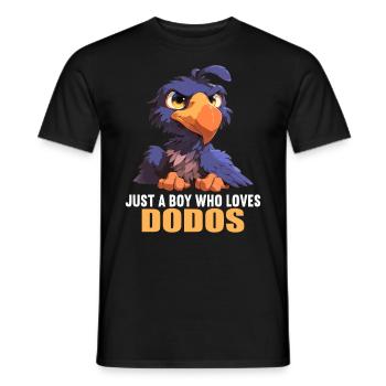 Dodos Dodo - Men's T-Shirt - black - Front - AI Model Male 178 light (178cm)