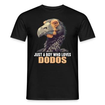 Dodos Dodo - Men's T-Shirt - black - Front - AI Model Male 178 light (178cm)