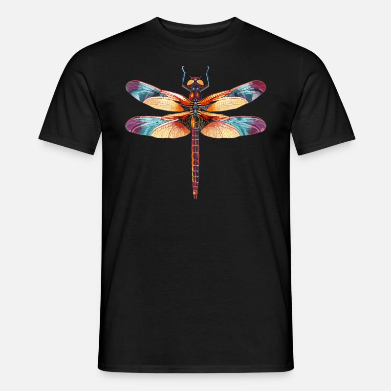 Libellules Libellule - T-shirt homme - noir