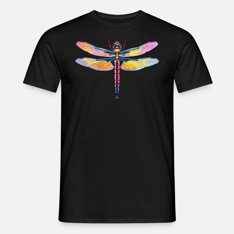 Libellules Libellule - T-shirt homme - noir