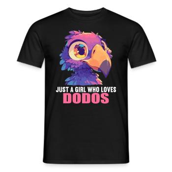 Dodos Dodo - Men's T-Shirt - black - Front - AI Model Male 178 light (178cm)