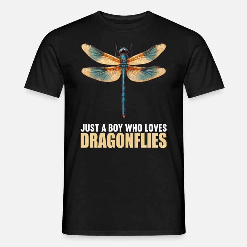 Libellules Libellule - T-shirt homme - noir