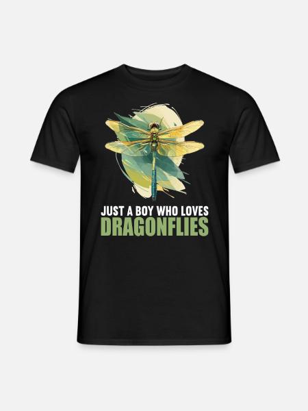 Libellules Libellule - T-shirt homme - noir