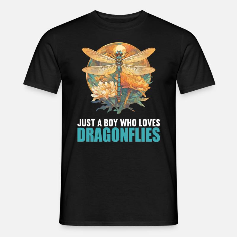 Libellules Libellule - T-shirt homme - noir
