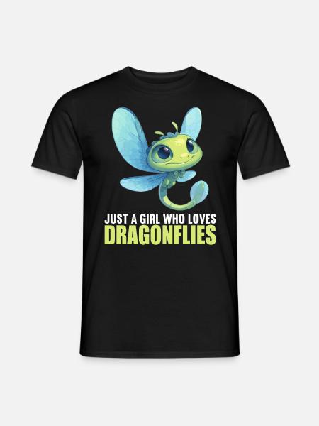 Libellules Libellule - T-shirt homme - noir