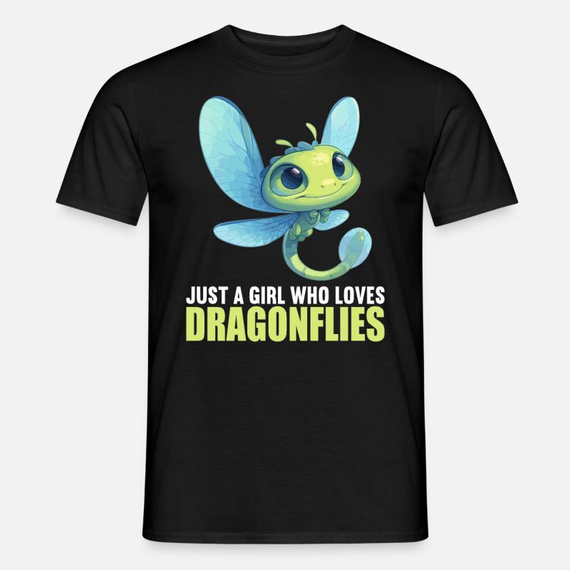 Libellules Libellule - T-shirt homme - noir