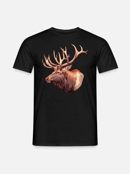 Moose Moose - Men's T-Shirt - black