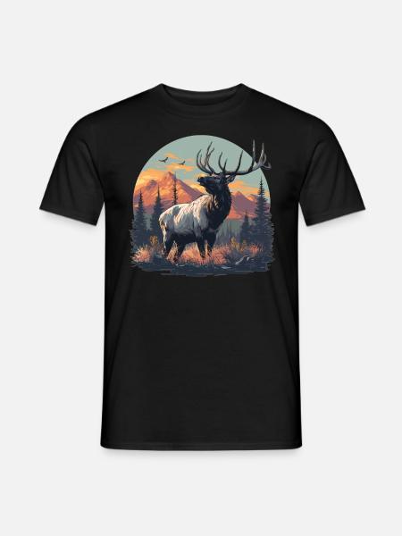 Moose Moose - Men's T-Shirt - black