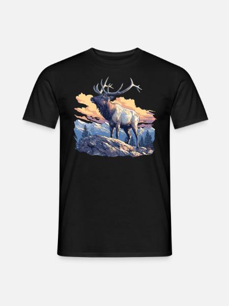 Moose Moose - Men's T-Shirt - black