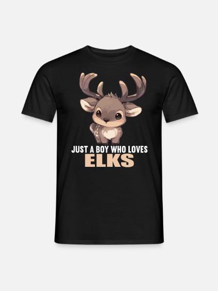 Moose Moose - Men's T-Shirt - black