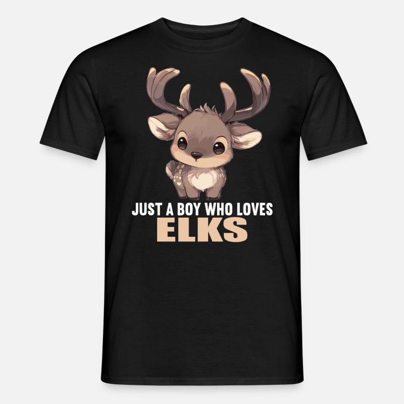 Moose Moose - Men's T-shirt - black