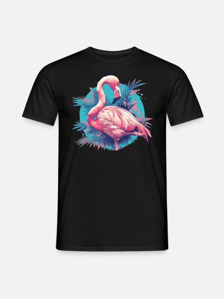 Flamingos Flamingo - Men's T-Shirt - black