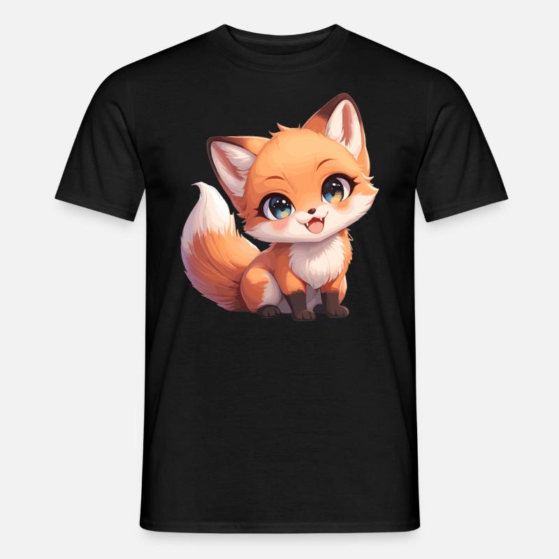 Foxes Fox - Men's T-Shirt - black