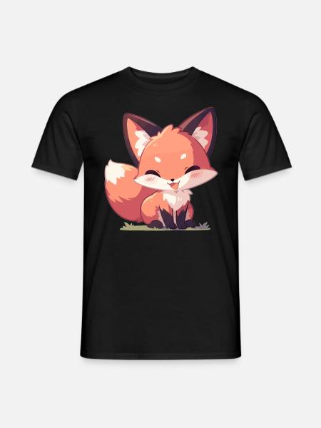 Foxes Fox - Men's T-Shirt - black
