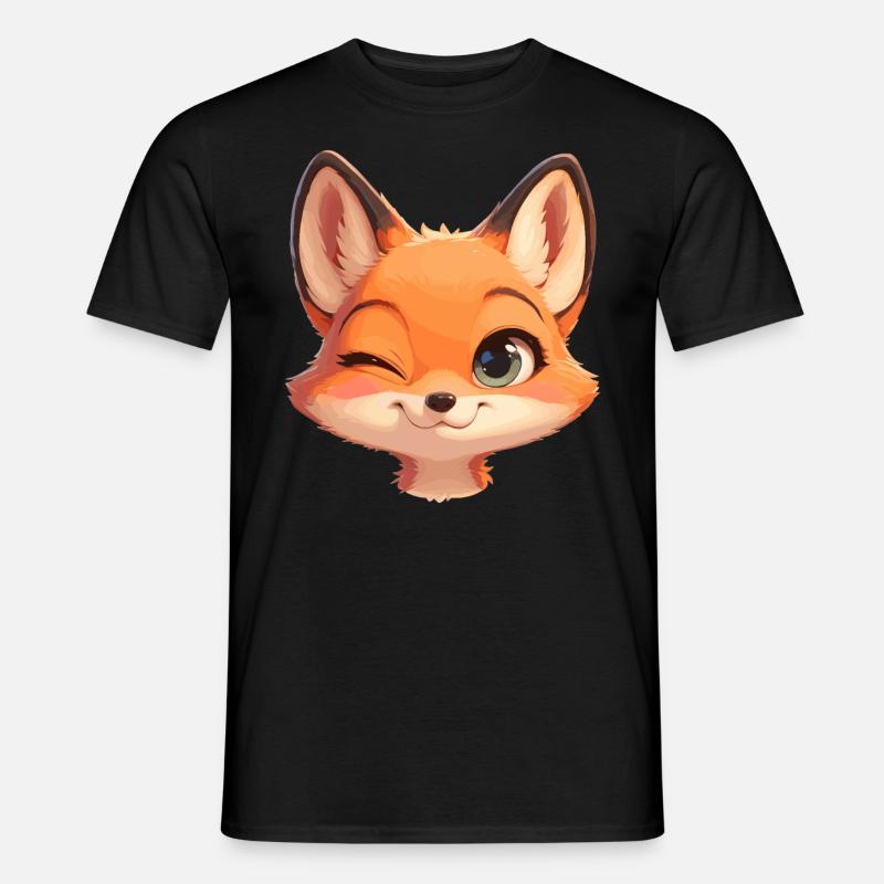 Foxes Fox - Men's T-Shirt - black