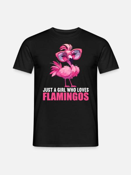 Flamingos Flamingo - Men's T-Shirt - black