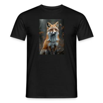 Renards Renard - T-shirt homme - noir - Devant - AI Model Male 178 light (178cm)