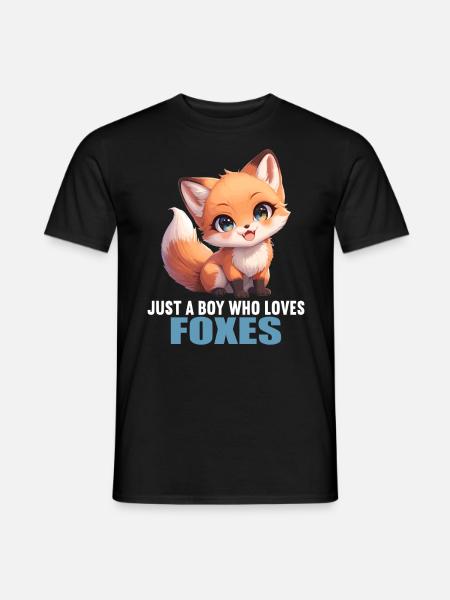 Foxes Fox - Men's T-Shirt - black