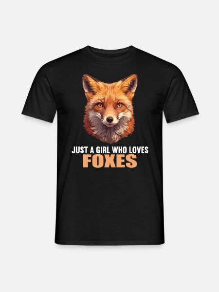 Foxes Fox - Men's T-Shirt - black