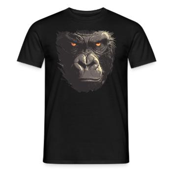 Gorillas Gorilla - Men's T-Shirt - black - Front - AI Model Male 178 light (178cm)