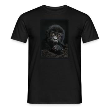 Gorillas Gorilla - Men's T-Shirt - black - Front - AI Model Male 178 light (178cm)