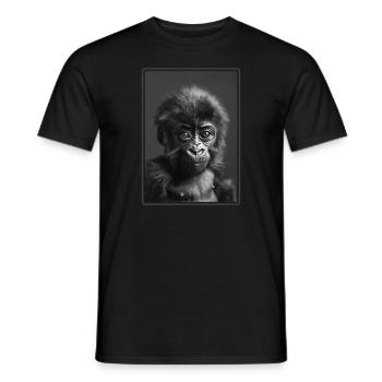 Gorillas Gorilla - Men's T-Shirt - black - Front - AI Model Male 178 light (178cm)