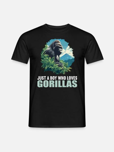 Gorillas Gorilla - Men's T-Shirt - black