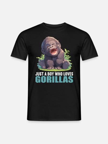 Gorillas Gorilla - Men's T-Shirt - black