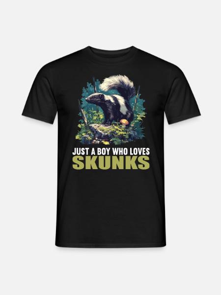 Skunks Skunk - Men's T-Shirt - black