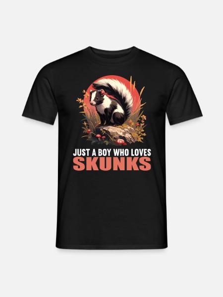 Skunks Skunk - Men's T-Shirt - black