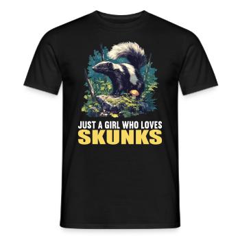 Mouffettes Mouffette - T-shirt homme - noir - Devant - AI Model Male 178 light (178cm)